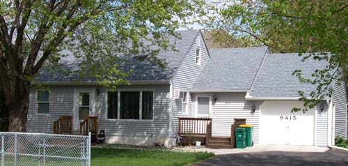 New siding really helps with curb appeal.